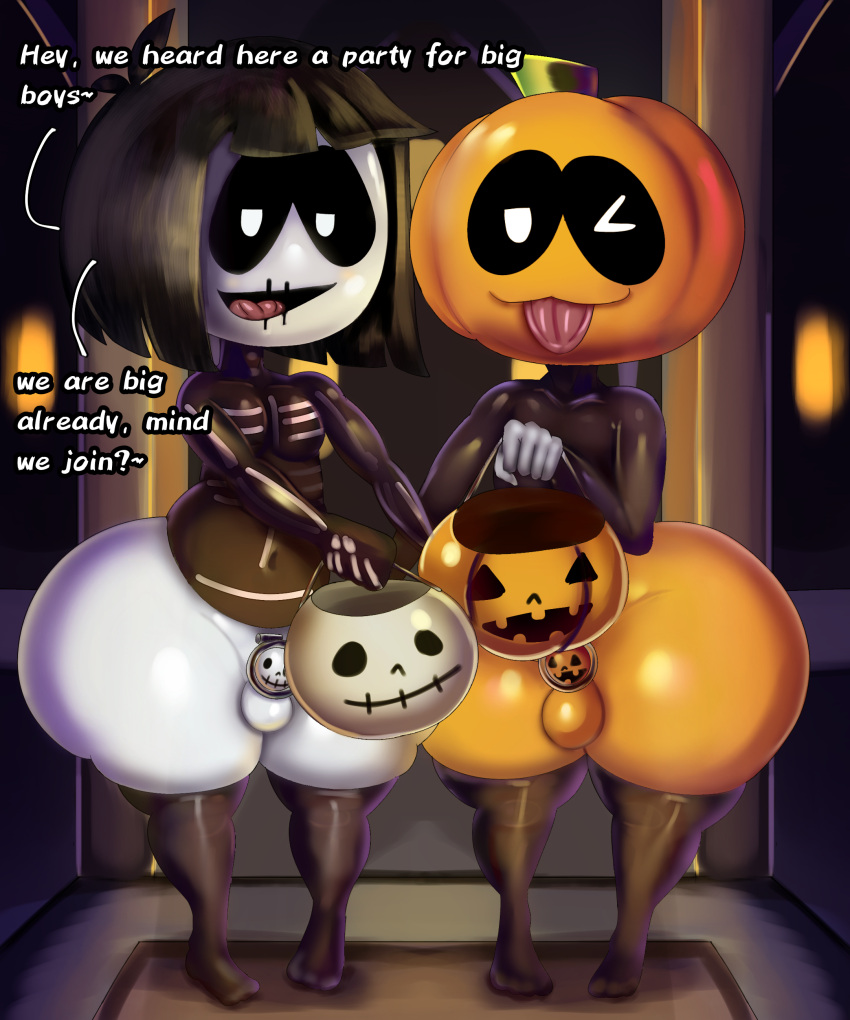 Rule 34 - 2boys Big Ass Big Butt Bottomless Chastity Cage Costume Femboy  Gay Khadhunter7 Pump (srpelo) Pumpkin Head Shortstack Skeleton Skid  (srpelo) Small Penis Spooky Month Thick Ass Thick Thighs Thighs