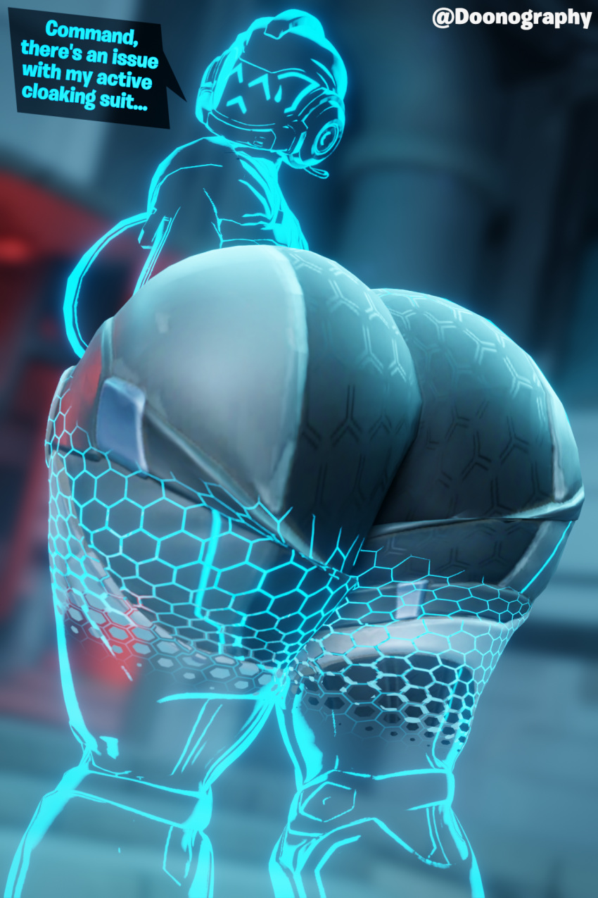 Rule 34 - 3d Armor Armored Ass Ass Back View Bent Over Big Ass Big Butt  Blender Bubble Butt Butt Focus Clothed Dialogue Doonography Female Female  Focus Female Only Fortnite Fortnite: Battle