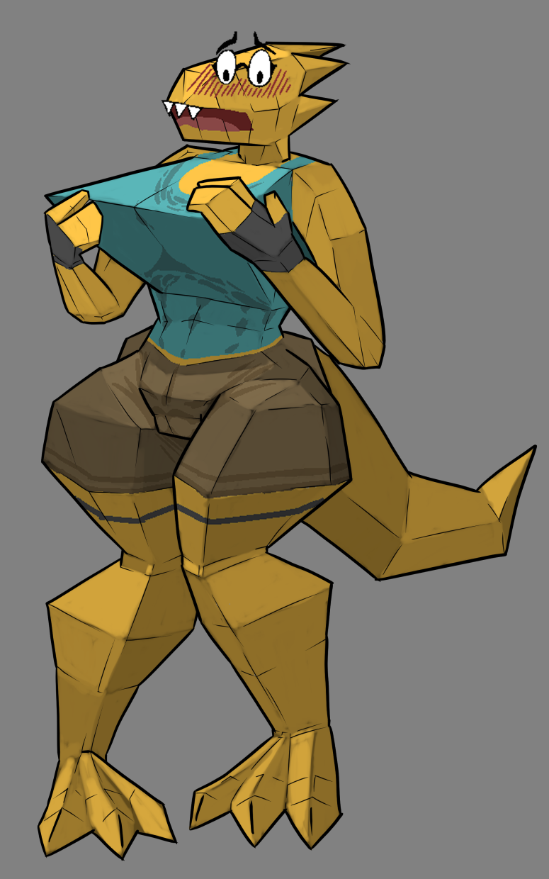 Rule 34 - Alphys Anthro Ass Big Breasts Big Butt Breasts Female Hi Res Huge  Breasts Lara Croft (cosplay) Lizard Low Poly Monster Polygonal Polygons  Reptile Scalie Solo Teliars643 Tomb Raider Tomb