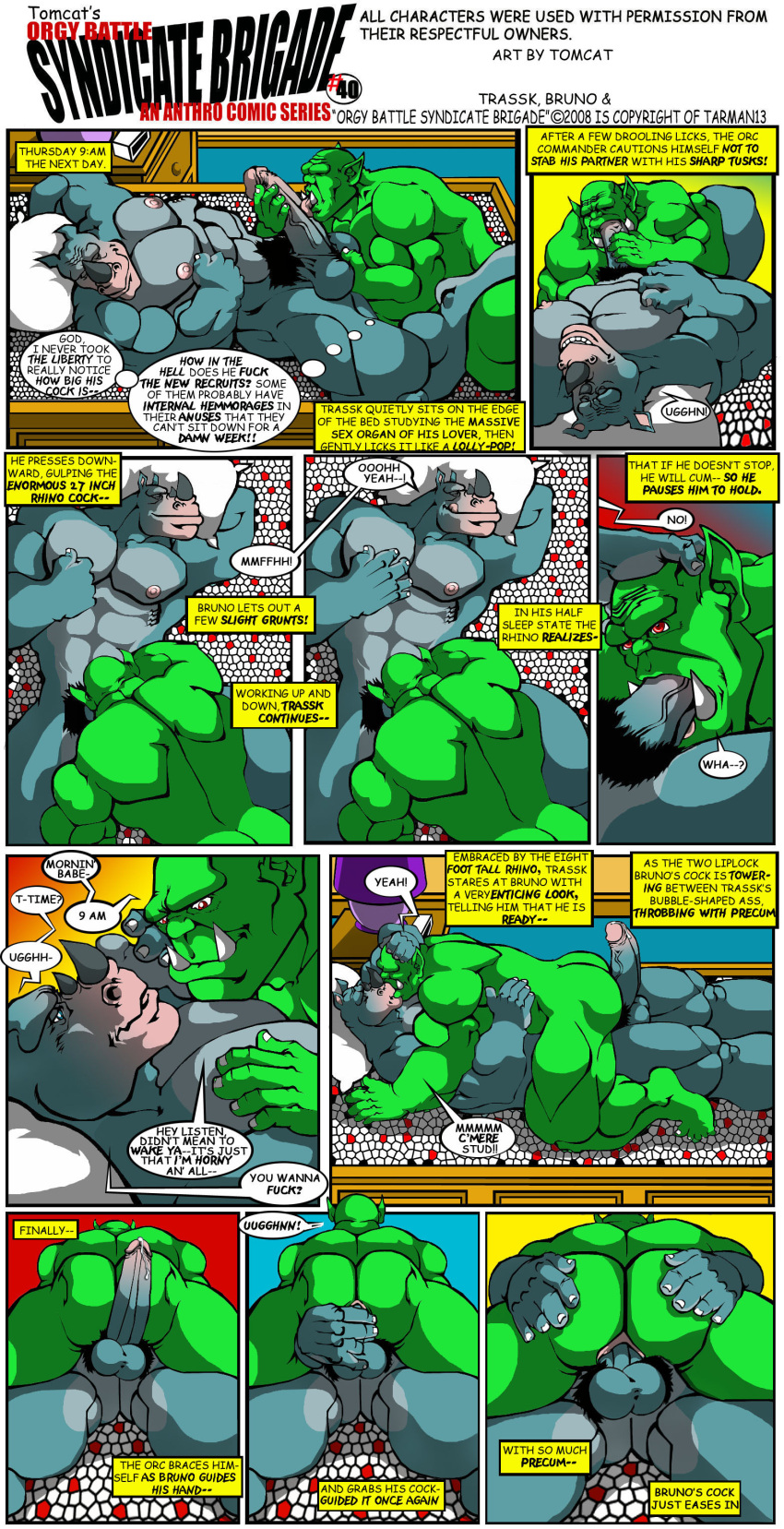 Rule 34 – 2010 absurd res anal anal sex anthro balls bruno rhynox comic duo english text fellatio genitals hi res humanoid humanoid genitalia humanoid penis licking male male/male mammal muscular muscular anthro muscular male nude oral orc penetration penile penile penetration penis penis in ass penis lick pubes rhinoceros sex speech bubble text tomcat (artist) tongue tongue out trassk vein veiny penis | 9054293