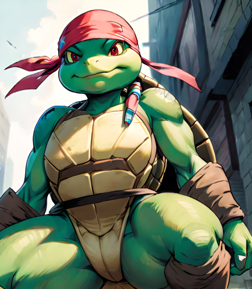 Rule 34 – 1girls 2020s 2023 ai generated anthro crouching dezgo ai female female only scalie scalie humanoid scalieton self upload teenage mutant ninja turtles turtle turtle humanoid | 8894757