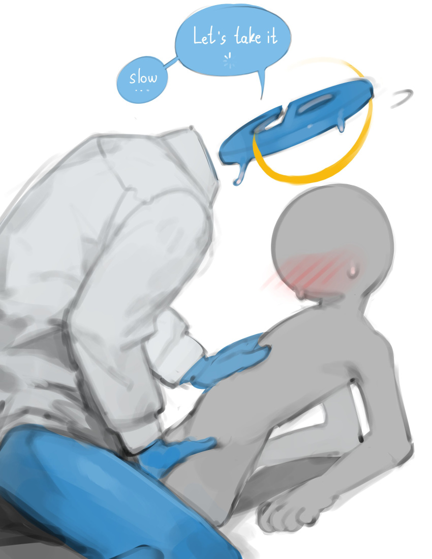 Internet Explorer Porn - Rule 34 - 1kogito Anon Anonymous Character Blue Body Blue Skin Blush  Blushing Profusely Bottomless Bottomless Male Dialog Dialogue Digital Art  Digital Drawing (artwork) Digital Media Digital Media (artwork) Digital  Painting (artwork)