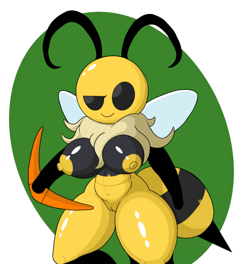 Rule 34 – antennae (anatomy) anthro arthropod arthropod abdomen bee boomerang breasts bug fables female fluffy genitals hi res hymenopteran insect wings insects moonsprout games nipples poraka7 pussy solo thick thighs vi (bug fables) wings yellow body | 8059849