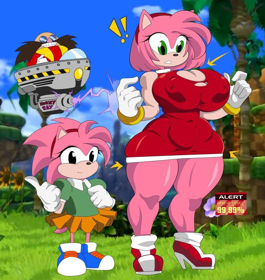 Rule Girls Amy Rose Ass Expansion Big Ass Big Breasts Boob Window Breast Expansion