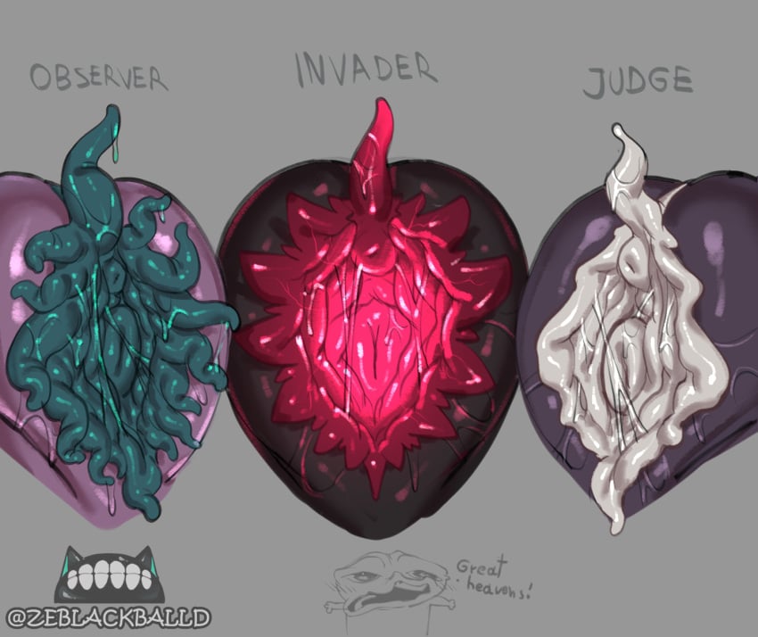 Rule 34 – alien alien humanoid black body bodily fluids clitoris eldritch abomination female female only genital fluids genital focus genitals green pussy grey background group hi res humanoid pink pussy purple body pussy pussy focus pussy juice pussy juice string pussy only simple background spread pussy spreading the invader (ze blackball.d) the judge (ze blackball.d) the observer (ze blackball.d) trio unusual anatomy unusual genitalia unusual pussy white pussy ze blackball.d | 9076596