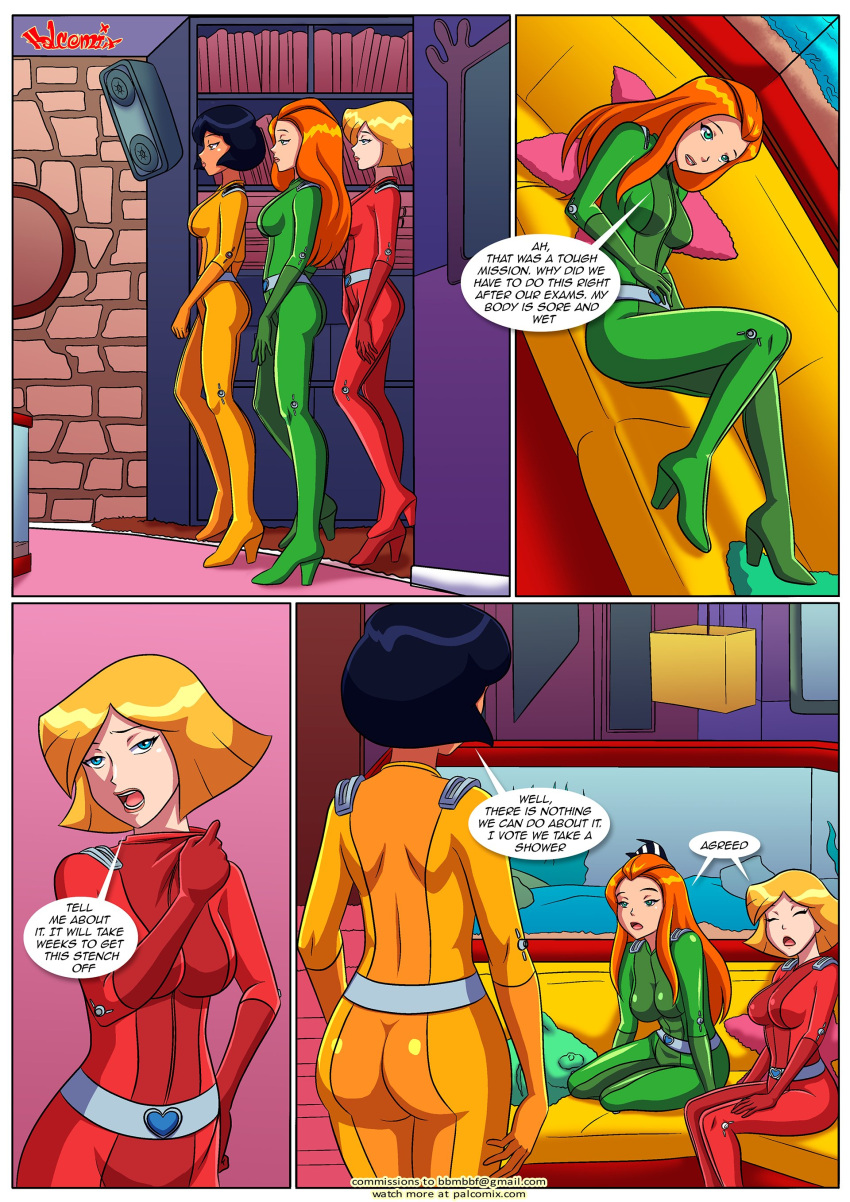 Alex Totally Spies Lesbian Porn - Rule 34 - 3girls Alex (totally Spies) Bbmbbf Clover (totally Spies) Comic  Female Female Only Palcomix Sam (totally Spies) Totally Spies Totally  Together (comic) | 9007453