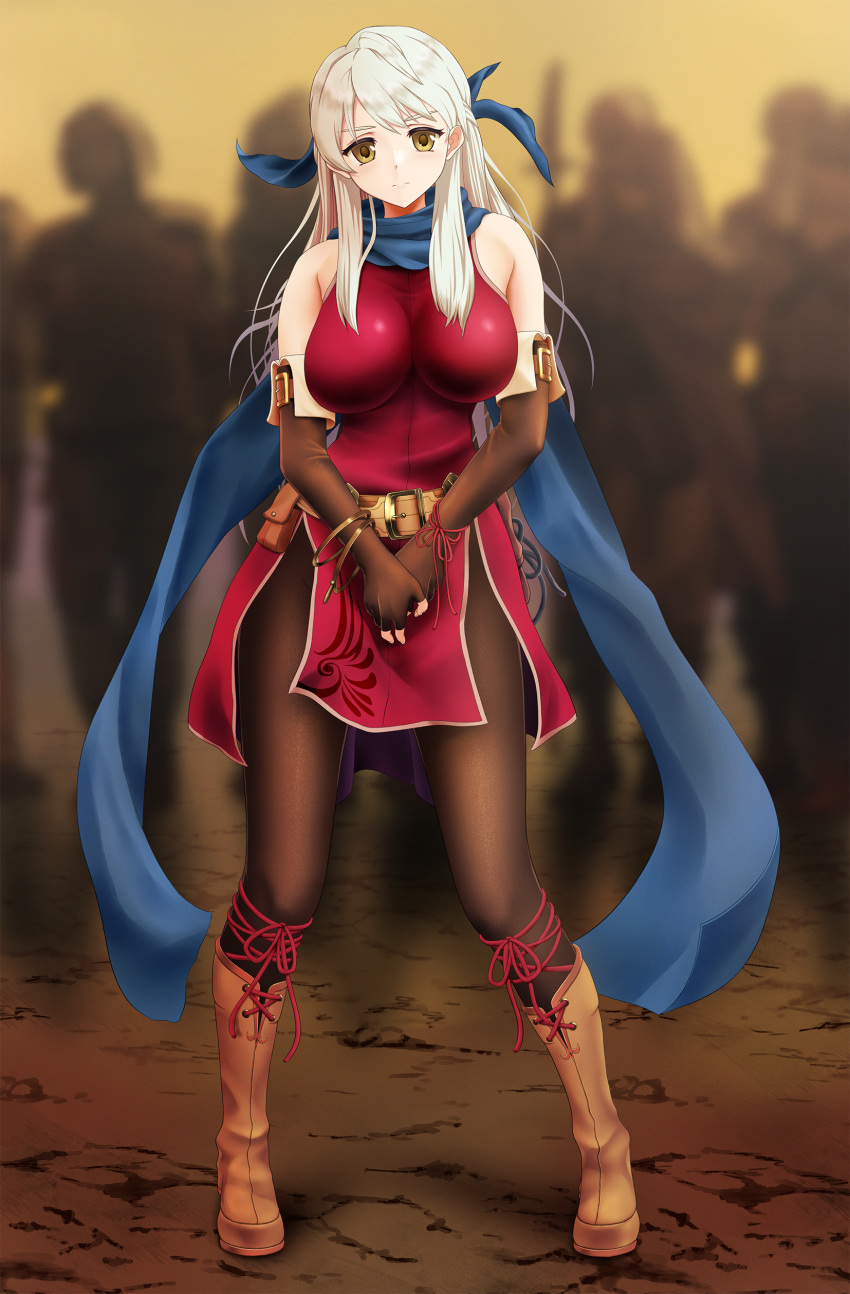 Rule 34 – 1girls absurdres bare shoulders belt black gloves black leggings blue scarf bondage boots bound bracelet breasts commission defeat defeated defeated heroine dress elbow gloves female female focus female protagonist femsub fingerless gloves fire emblem fire emblem: radiant dawn frown gloves grey hair hair ribbon half updo highres humiliation jewelry large breasts leggings long hair looking at viewer micaiah (fire emblem) nintendo outdoors pantyhose pelvic curtain public public humiliation restrained ribbon sakurein scarf serious side slit silver hair skeb commission sleeveless sleeveless dress solo focus walk of shame white hair yellow eyes | 7656677