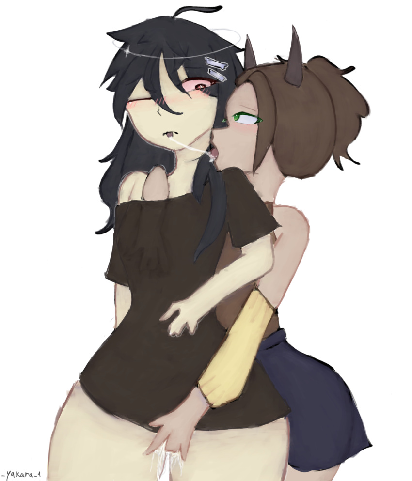 Rule 34 - Black Hair Fingering Lesbian Couple Lesbian Kiss Red Eyes Roblox  Roblox Avatar Robloxian Saliva Sex Yakara Yuri | 9075223