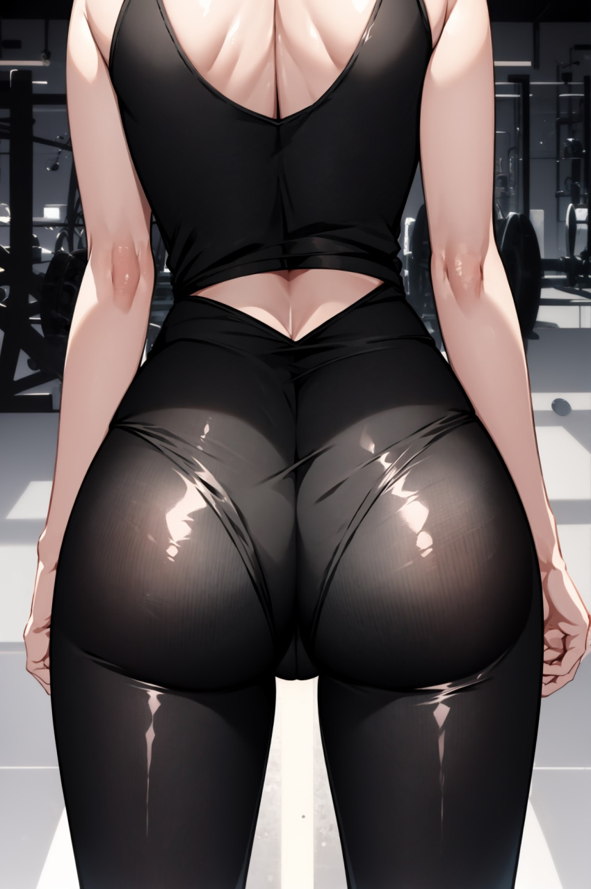 Rule 34 - 1girls Ai Generated Animal Genitalia Ass Big Ass Big Butt Black  Leggings Black Top Female Female Only Focus On Ass Gym Huge Ass Leggings  Pov Solo Sport Standing Untitled