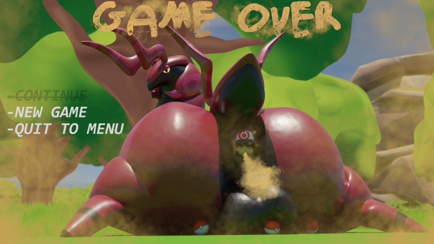 Rule 34 – 16:9 3d (artwork) 4k absurd res anal anal vore balls digital media (artwork) dominant dominant male duo english text enslaved face in ass fart fart cloud fart fetish farting in mouth farting on another female feral force feeding forced game over game over screen gameplay mechanics gas generation 5 pokemon genitals gui health bar helpless hi res human larger male male male/female mammal nintendo onomatopoeia outside overflow plant pokemon pokemon (species) powerless pyro enthusiast scolipede size difference sound effects text trapped trapped in butt tree user interface vore widescreen | 8924991