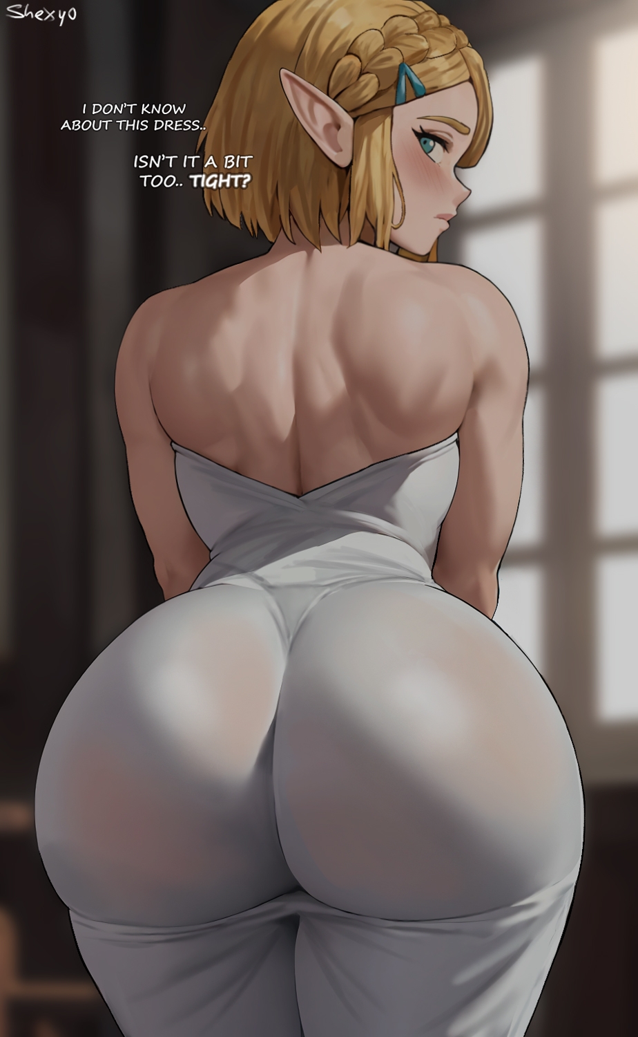 Rule 34 - 1girls Ass Ass Focus Ass In Dress Big Ass Big Breasts Big Butt  Bimbo Blonde Blonde Female Blonde Hair Blue Eyes Breasts Bubble Ass Dat Ass  Dress Elf Ears