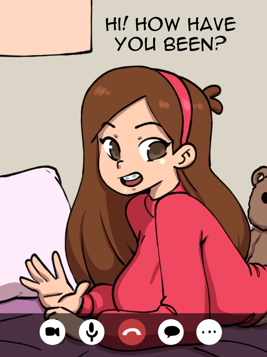 Rule 34 - 1girls Before Sex Darkeros13 English Text Female Female Only  Gravity Falls Imminent Sex Mabel Pines Solo Text Thedarkeros Video Call  Waving | 8872607