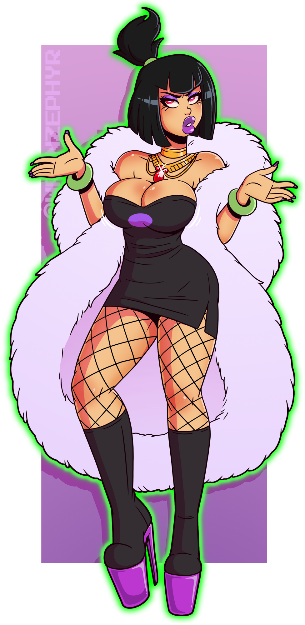 Rule 34 – 1girls black hair bob cut danny phantom desiree eyeshadow female fishnet stockings fishnets fur coat goth high heel boots high heels huge breasts lipstick makeup nickelodeon platform heels possession purple lipstick sam manson short dress solo solo female solo focus thick lips thick thighs wide hips wrenzephyr2 | 9153000