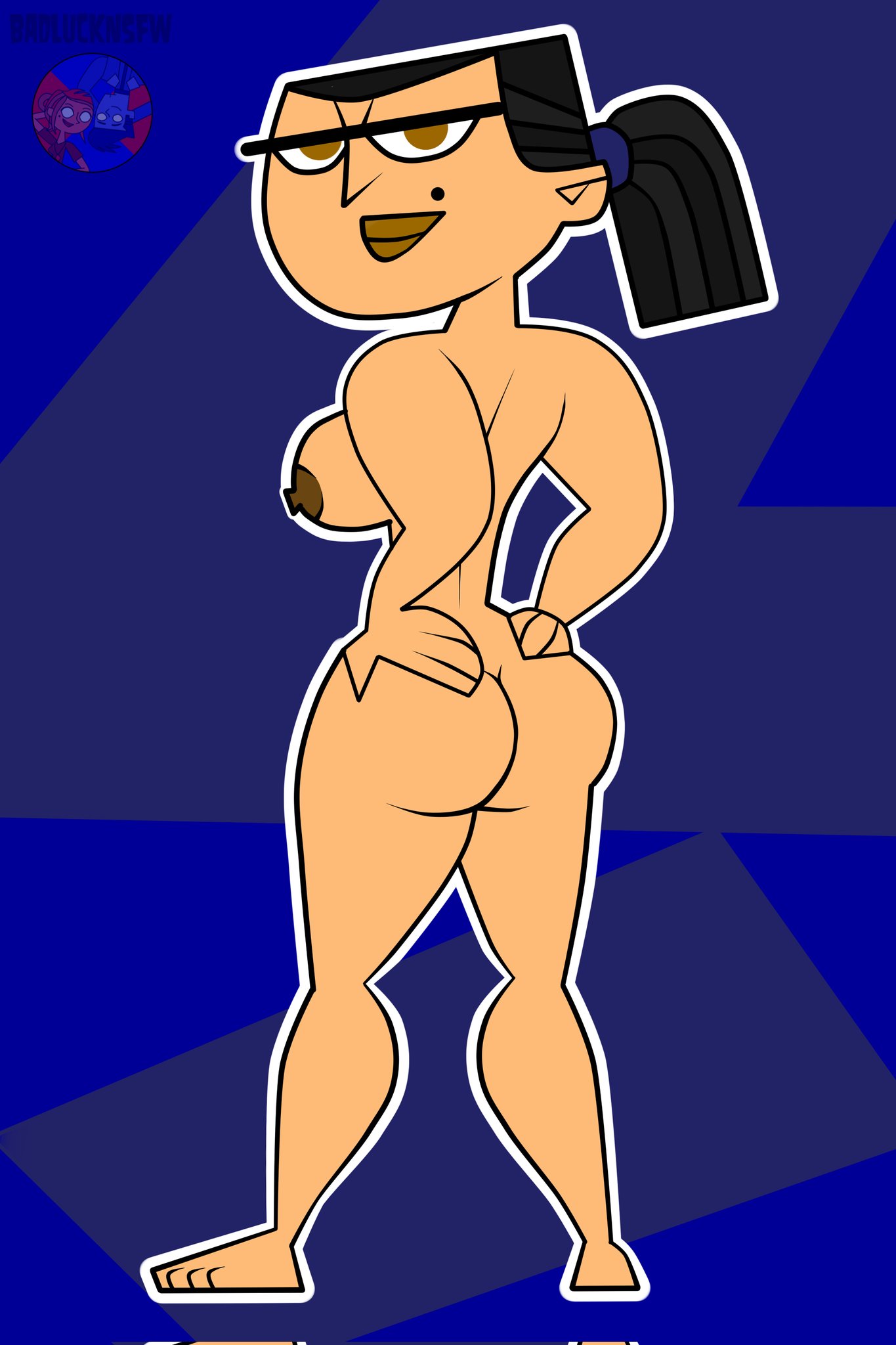 Rule 34 - Badluckae Busty Eva (tdi) Female Female Focus Female Only  Hourglass Figure Nude Nude Female Nudity Tagme Total Drama Island Wide Hips  | 9125183