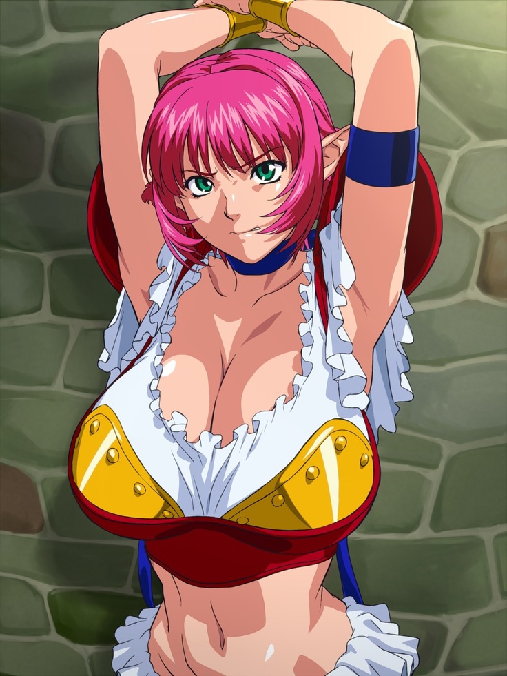 Rule 34 – arms above head big breasts cala elf ears pink hair viper rsr | 9150907