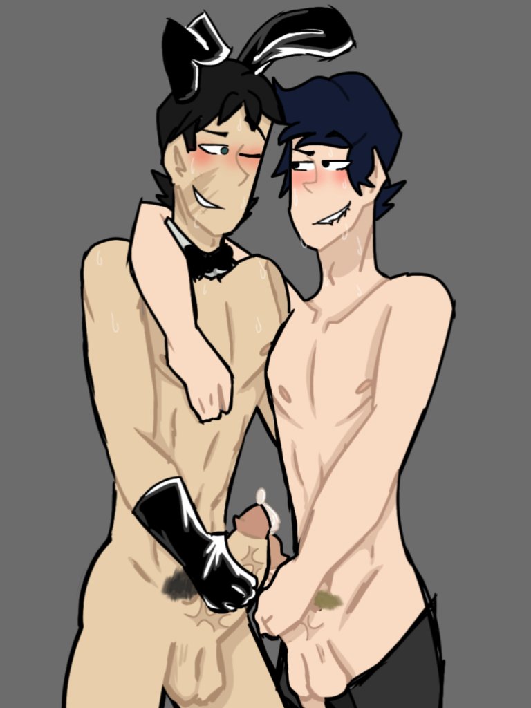 Rule 34 - Blowjob Blue Hair Disventure Camp Fanmade Gay Gay Blowjob Gay  Domination Male Male/male Sex Total Drama Island | 9175407