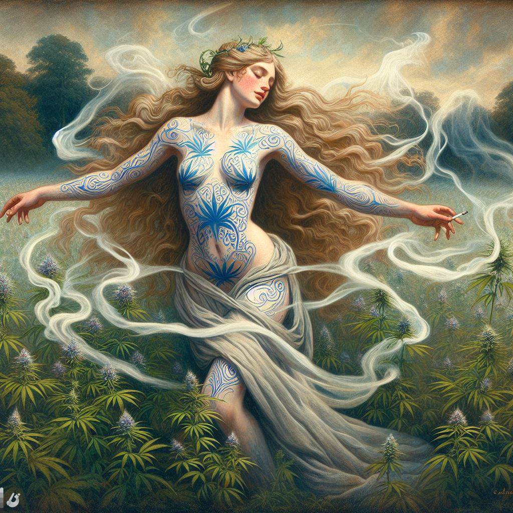 Rule 34 - Ai Generated Ancient Blonde Hair Breasts Briton Brythonic  Cannabis Celtic Celtic Tattoos Dancing Freckles Gaul Happy Hippie Hippy  National Personification Nature Pict Smoke Smoking Smoking Fetish Smoking  Weed Tribal