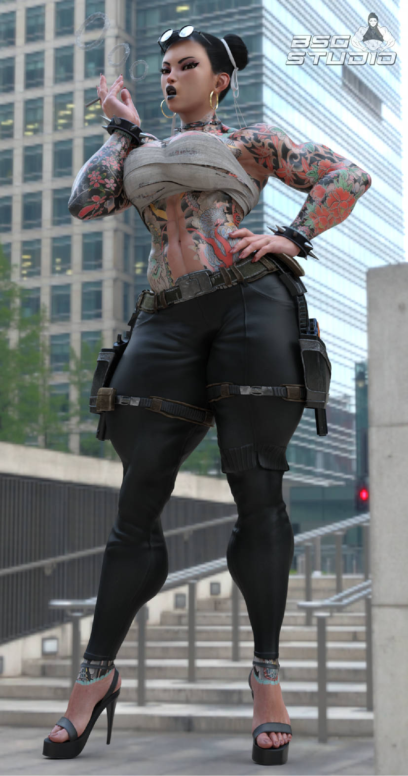 Rule 34 – 3d abs artist signature bandage bandaged breasts belt big breasts black lipstick boob window bracket breast band brown hair brunette hair bsgstudio buns capcom choker chun-li cigarette cleavage clothed female earrings eyeliner eyeshadow glasses hair bun holding jacket hoop earrings hourglass figure irezumi looking down looking down at viewer mascara muscular muscular female purple-tinted eyewear purple sunglasses red eyeshadow rolled up sleeves round breasts round glasses shirt sleeve tattoo smirk smoking spiked bracelet street fighter street fighter 6 strong strong female strong woman sunglasses sunglasses on head tall tattoo tattoo sleeve tattooed arm tattoos thick ass thick thighs thin eyebrows tight clothing tinted eyewear twin buns twitter username unbuttoned unbuttoned shirt underboob voluptuous voluptuous female watermark yakuza tattoo yellow eyes | 9161177