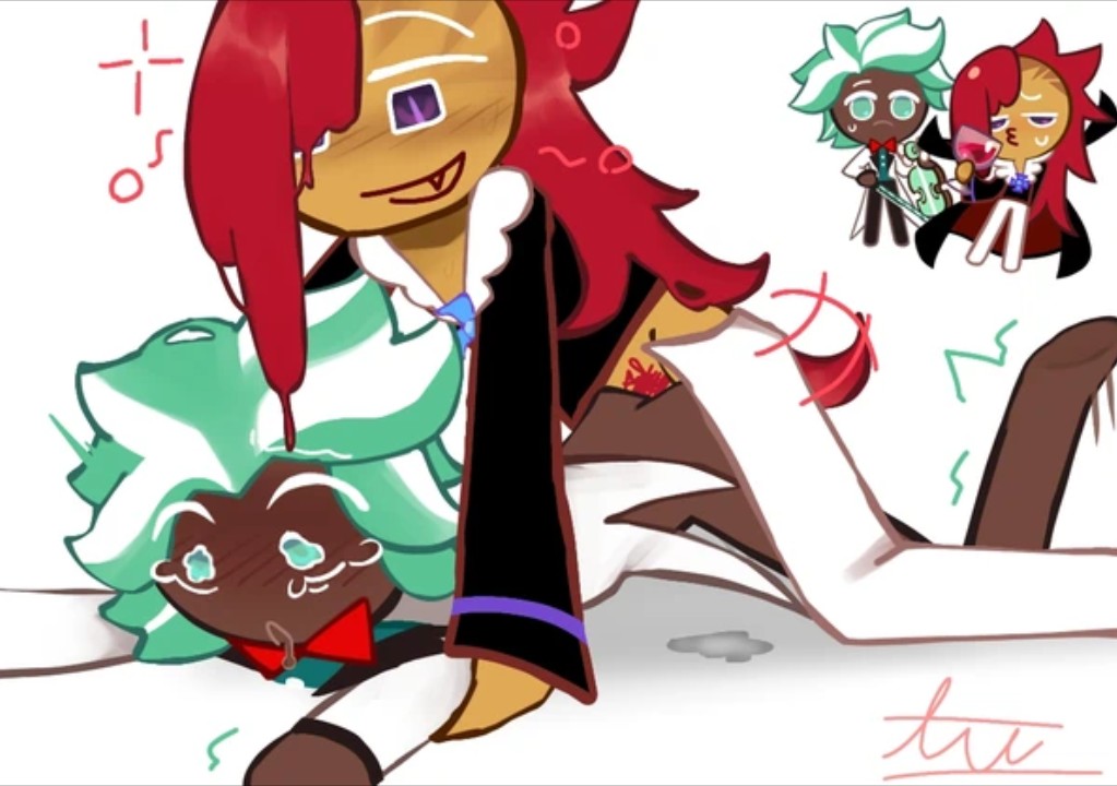 Rule 34 – 2boys cookie run cookie run kingdom cookie run ovenbreak gay sex mint choco cookie penetration vampire cookie | 9177857