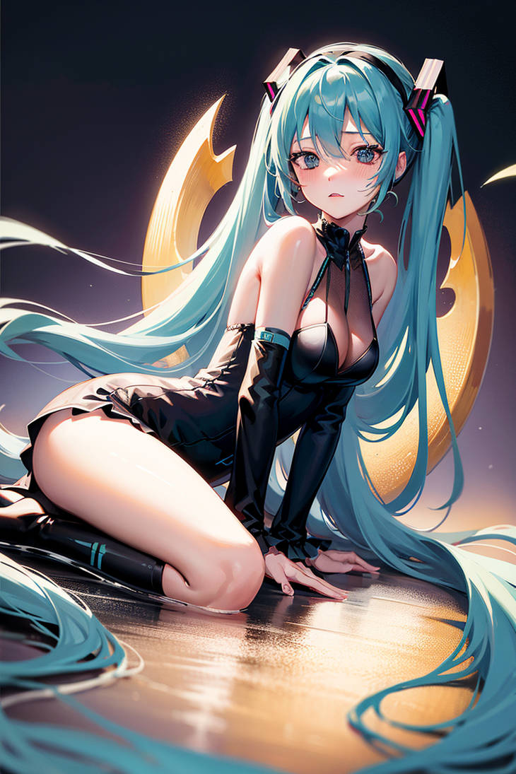 Rule 34 - Ai Generated Anime Style Guapo Hatsune Miku Mujer Perra Curva Sexy  Body Sexy Pose Waifu Diffusion | 9130376