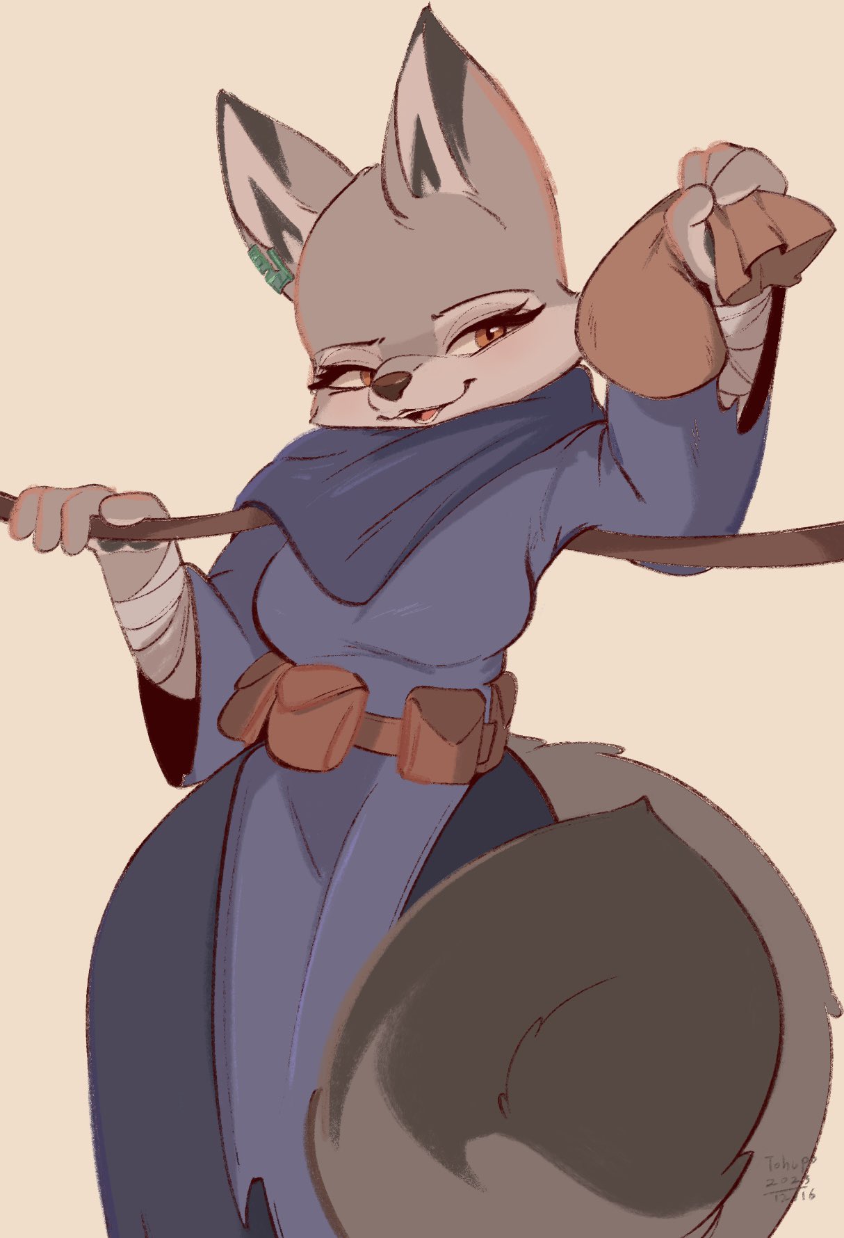 Rule 34 – 2023 4 fingers anthro arm wraps artist name bandage belt big forehead black nose breasts canid canine cheek tuft countershade face countershading dipstick ears dipstick tail dreamworks ear accessory eyebrows eyelashes facial tuft female fingers fluffy fluffy tail fox fur grey body grey fur hi res holding object kung fu panda mammal markings medium breasts multicolored ears orange eyes portrait pouches scarf simple background smile smug solo staff stick tail tail markings teeth thin eyebrows three-quarter portrait tohupo tongue tuft utility belt wide hips wraps zhen (kung fu panda) | 9167327