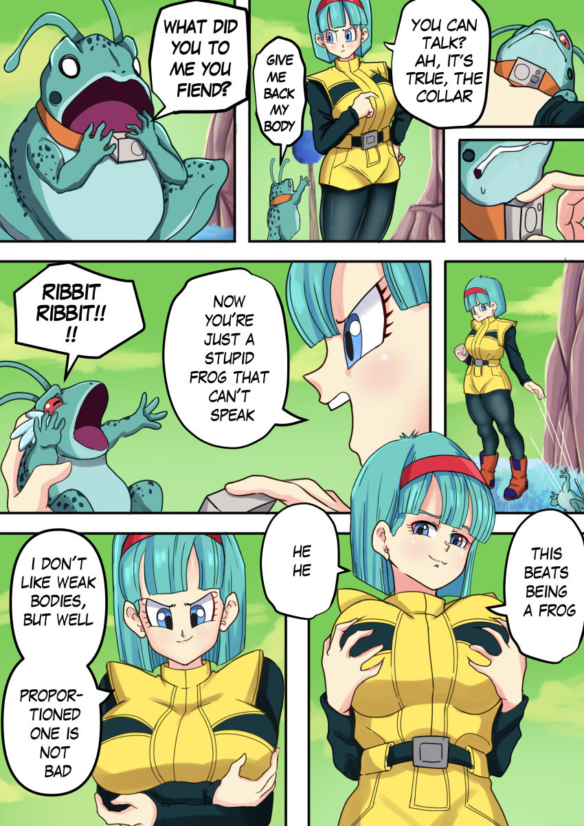 Ginyu Bulma Hentai - Rule 34 - 1boy 1girls Axlexcima Blue Eyes Body Swap Breast Hold Bulma  Briefs Busty Captain Ginyu Comic Dragon Ball Z English Text Grabbing Own  Breast Huge Breasts Namek Page 16 Speech