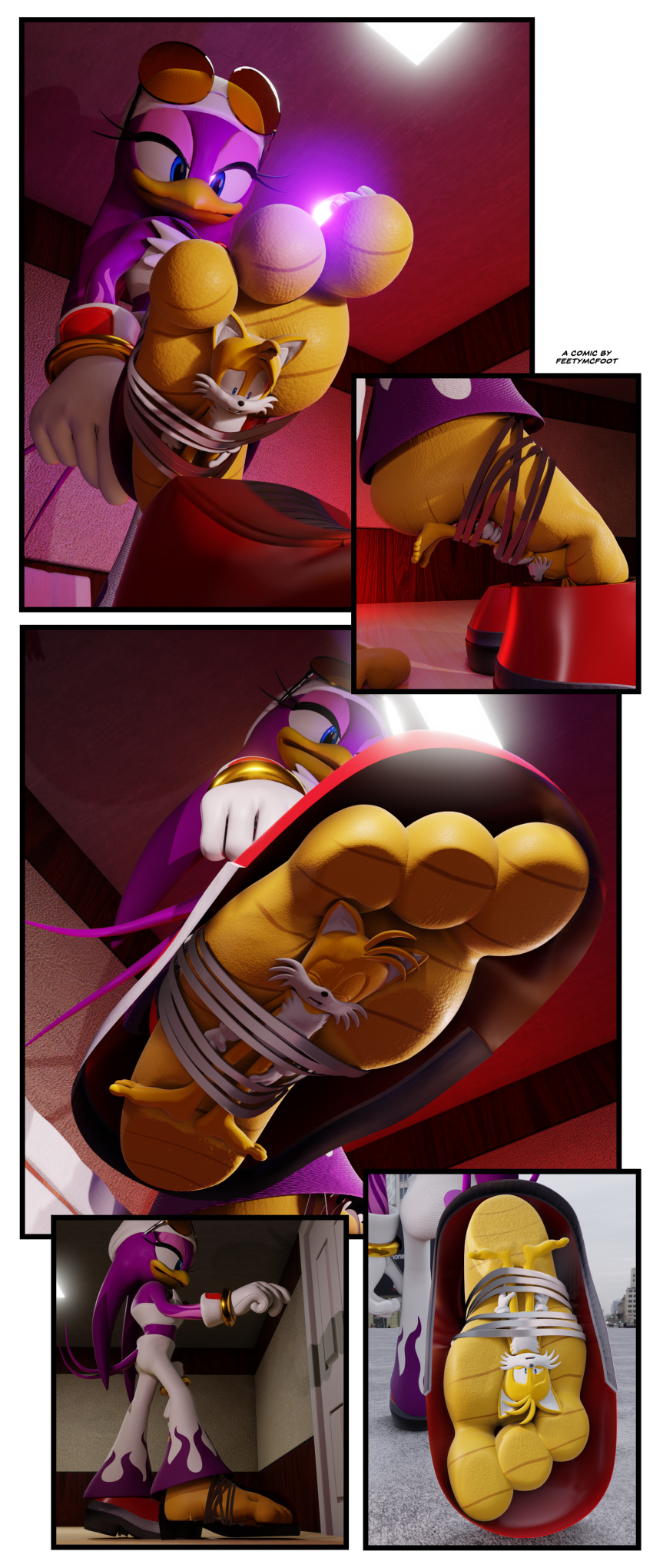 Rule 34 – 3 toes absurd res anthro biped clone clothing feet feetymcfoot female foot fetish foot focus foot play group hi res inside clothing inside shoe insole male male/female micro sega size difference soles sonic riders sonic the hedgehog (series) tails tied to foot toes trampling trapped in clothing trapped in shoe trio underfoot wave the swallow | 9256575