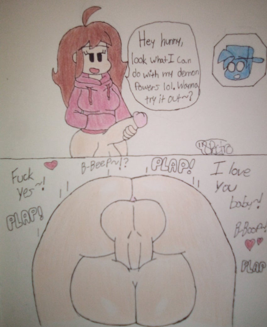 Rule 34 - 1boy 1futa 1girl1boy Anal Anal Sex Artist Name Artist Signature  Ass Balls Big Ass Big Dom Small Sub Boyfriend (friday Night Funkin) Brown  Hair Bubble Butt Canon Couple Drawing