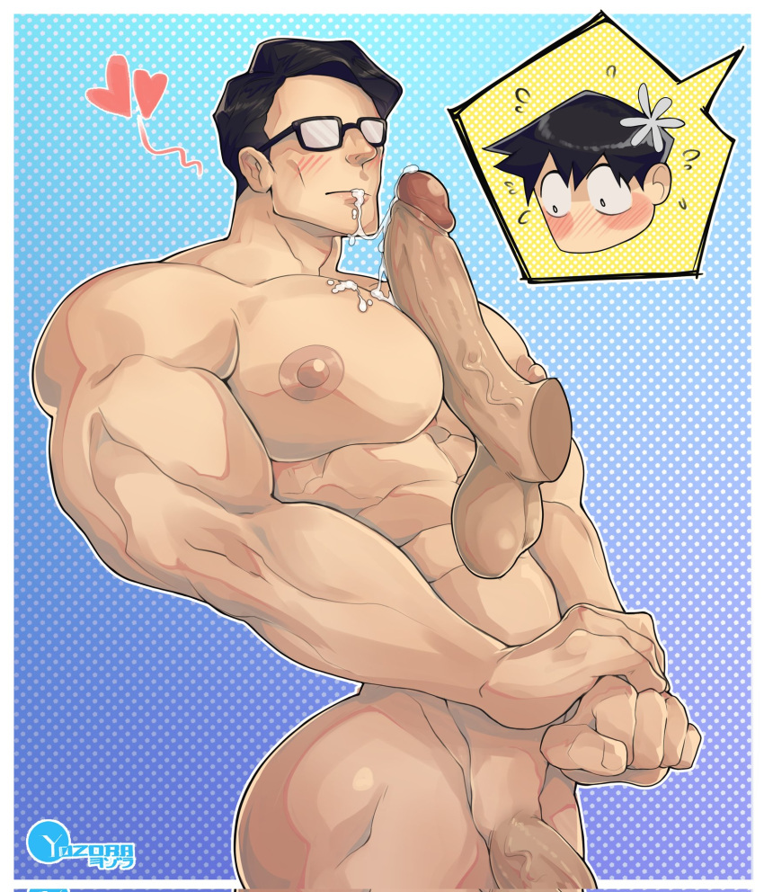 Rule 34 – balls bara big chest blush chest cock cum cum in mouth cum on body gay glasses huge cock komi-san wa komyushou desu komi masayoshi large pectorals male male/male male chest mbig ass nipples paizuri pecs pectorals penis tadano hitohito titjob veiny penis yaoi yozorac1 | 9129692