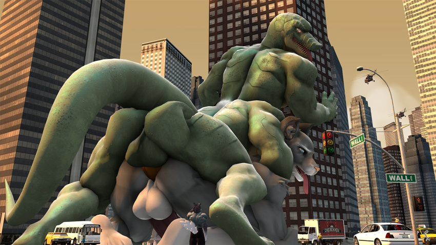 Rule 34 – 16:9 city domestic cat felid feline felis group hi res humanoid penis lizard macro mammal penis reptile scalie sex size difference taur zillastudio | 3383989