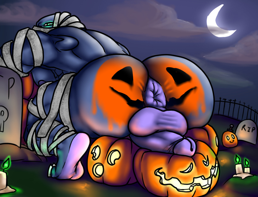 Rule 34 – 1boy anthro ass ass back view balls halloween humanoid looking at viewer male male only muscular muscular male presenting presenting ass presenting butt pumpkin solo solo focus xcomunit7 | 9202631