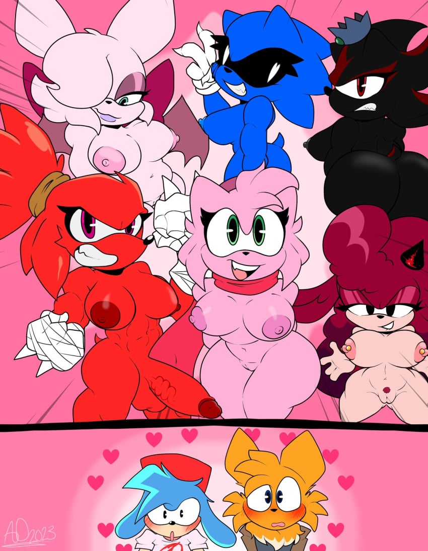 Rule 34 - Amy Rose Anthro Boyfriend (fnf) Boyfriend (friday Night Funkin)  Fanon Fnf Fnf Mod Fnf Mods Friday Night Funkin Furry Futanari Genderbend  Girlfriend Girlfriend (friday Night Funkin) Girls Knuckles The