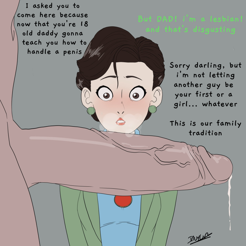 Rule 34 – artist request asian asian female bad parenting daddy kink daughter dialogue edit father father and daughter forced imminent incest imminent sex incest ming lee orientation play penis awe precum precum drip raceplay text turning red veiny penis visible breath | 9078037