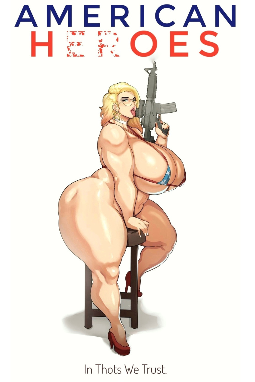 Rule 34 – 1girls 4th of july american flag american flag bikini ashley (donaught) assault rifle blonde hair breasts busty chubby curvaceous curvy donaught erect nipples under clothes female green eyes gun high heels holding gun holding rifle holding weapon huge ass huge breasts licking gun licking lips m4 mature mature female milf movie poster muscular female naughty face original pawg plump rifle seductive simple background sitting thick thighs trigger discipline venus body voluptuous white background | 6331357