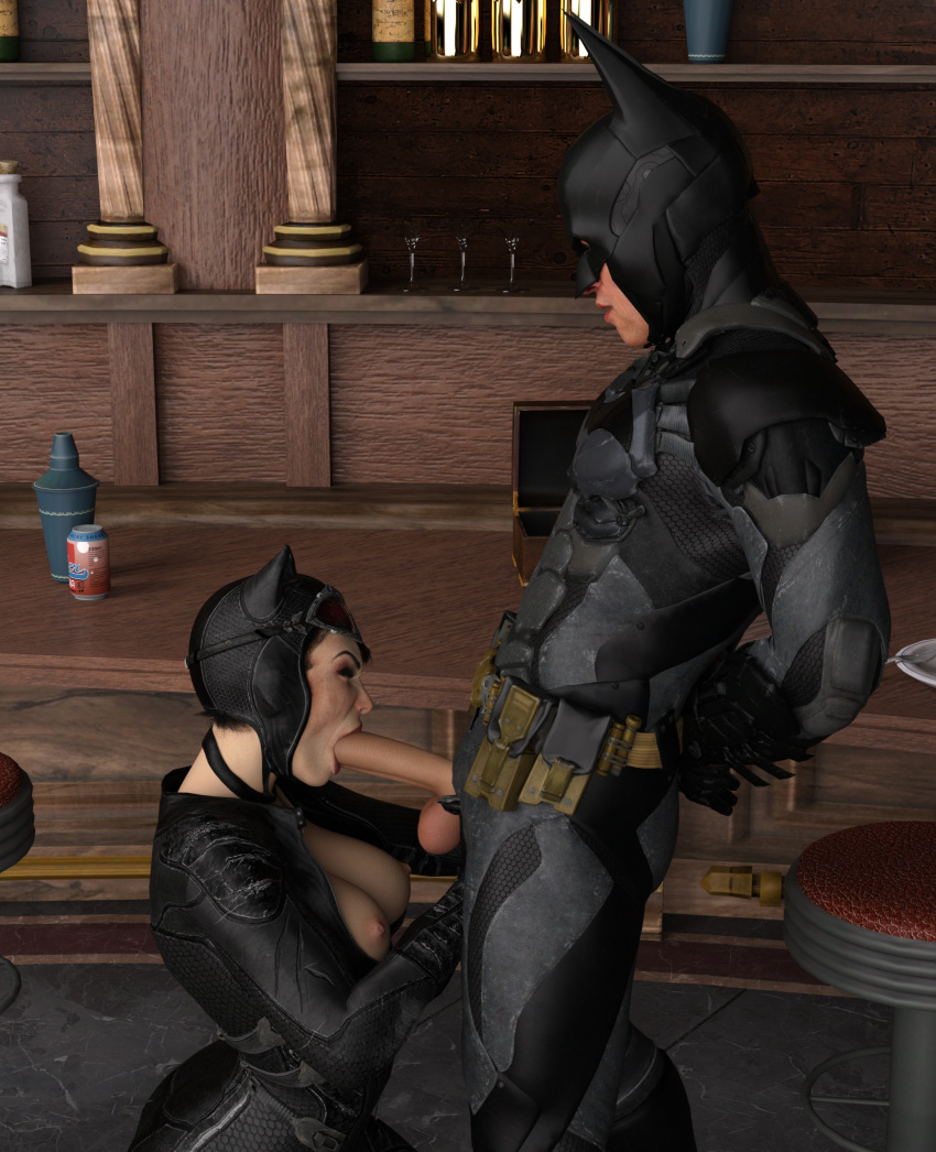 Rule 34 - 1boy 1girls 3d Batman Batman: Arkham Knight Batman (series) Big  Breasts Big Dick Blowjob Bruce Wayne Catwoman Catwoman (arkham) Catwoman (arkham  Knight) Dc Hellfern Wayne Tower | 8874388