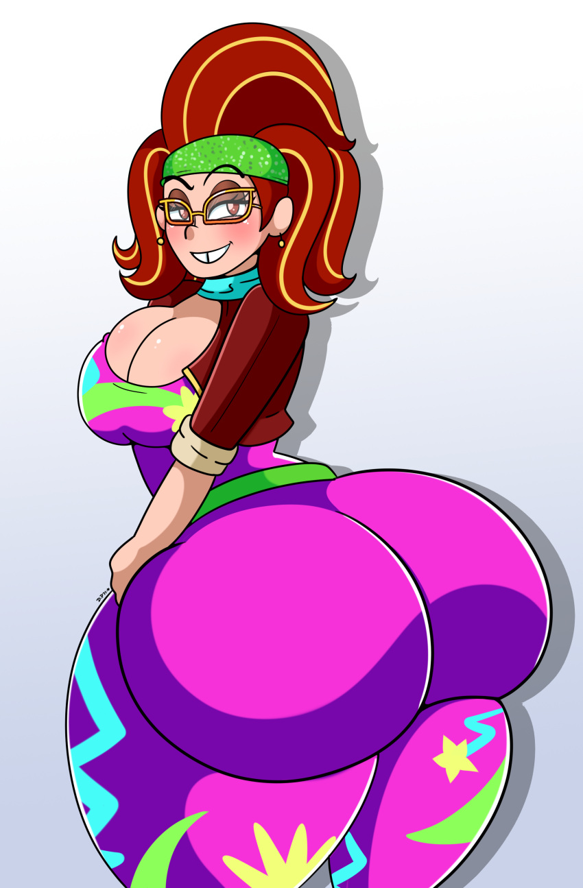 Rule 34 - 1girls 2021 Big Breasts Bottom Heavy Cleavage Clothed Clothed  Female Curvy Curvy Female Daisy-pink71 Drop Shadow Ear Piercing Fat Ass  Glasses Gold Highlights Headband Hi Res Holly Roberts Huge