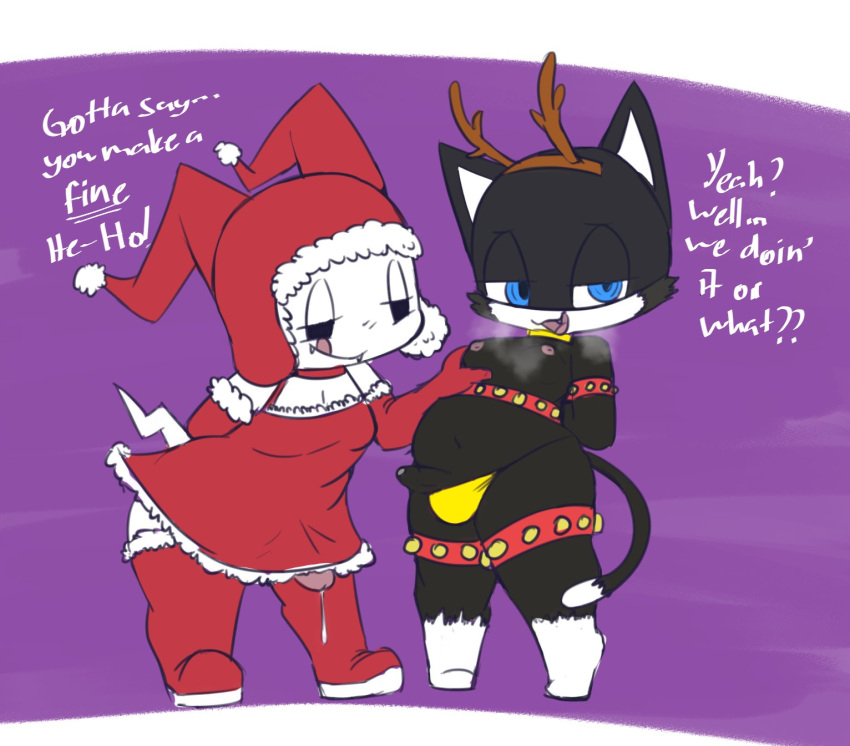 Rule 34 – 2023 anthro armband armwear atlus balls outline bedroom eyes belly bikini bikini bottom bikini thong black body black eyes black fur blue eyes bodily fluids boots breath breath cloud bulge chestband choker christmas christmas clothing christmas dress closed smile clothed clothing crossdressing demon dialogue dipstick feet dipstick tail dirty talk domestic cat dress duo elbow gloves english text erection fake antlers fangs felid feline felis feral footwear fur genital fluids genital outline genitals girly gloves hair half-closed eyes hands behind back handwear hi res holidays humanoid genitalia humanoid penis imminent sex jack frost (megami tensei) jewelry leaking precum legband legwear licking licking lips long tail looking at another looking at partner looking at viewer male male/male mammal markings megami tensei megami tensei persona moob grab moobs morgana (persona) mostly nude mostly nude male mouth closed multicolored body multicolored fur narrowed eyes navel necklace nipples nude open mouth open smile penis penis peek poking out precum purple background red armband red armwear red clothing red dress red elbow gloves red gloves red handwear red hood red legwear red thigh boots red thigh highs seductive sega short hair simple background slightly chubby smile spiked armband spiked chestband spiked legband spiked thighband spikes standing submissive submissive male swimwear tail tail markings teeth text thigh boots thigh highs thighband tiptoeing tiptoes tongue tongue out tuxedo cat two tone body two tone fur vono white body white fur white tail tip | 9233470