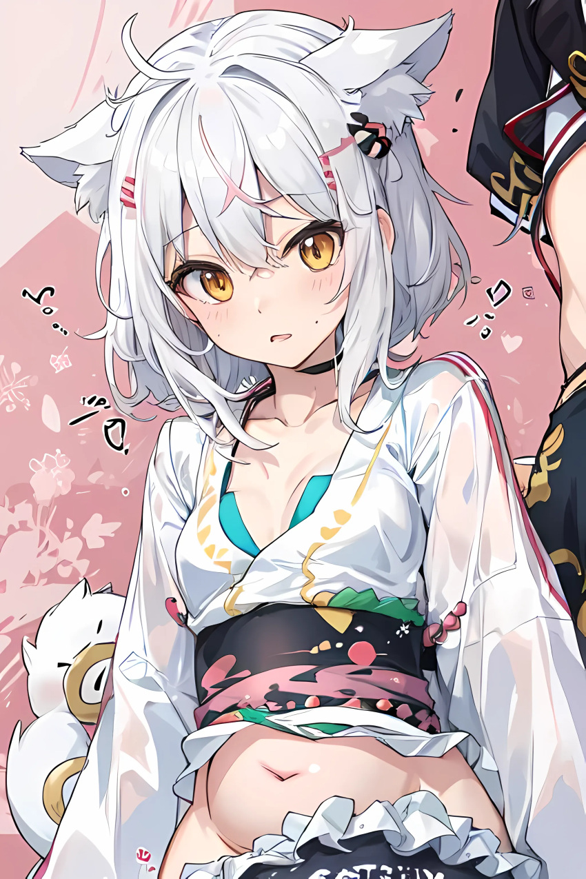 Rule 34 - Ai Generated Blush Cat Ears Catgirl Gold Eyes Golden Eyes  Highschool Dxd Koneko Toujou Pregnant Pregnant Belly Pregnant Female White  Hair Yukata | 9214565