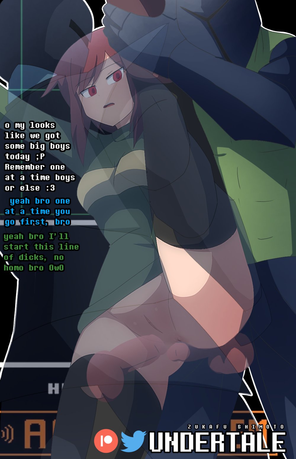 Олар ұйықтап жатқан адамға кезек-кезек мастурбация жасайды.