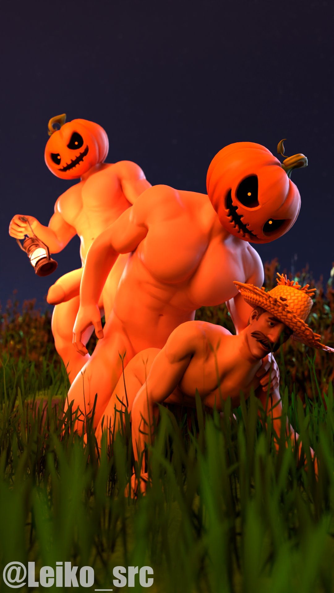 Rule 34 - 3boys Anal Bara Corn Field Farmer Field Fortnite Hayseed (fortnite)  Lantern Leiko Src Male Focus Male Only Muscle Nude Outdoors Punk (fortnite)  Thrusting Yaoi | 9274084