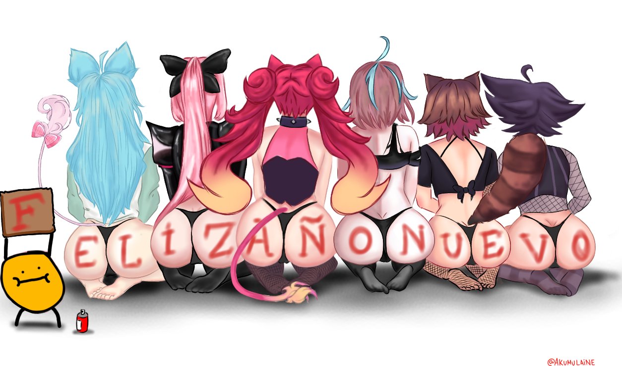 Rule 34 - Akumulaine Animal Ears Chessivt Condesavr Emikukis Goth Girl  Hispanic Virtual Youtuber Just Nova Karmavt Lunaria Ayaren Mouse Girl  Multiple Girls Owozu Panties Raccoon Girl Rakkun Spanish Text Vtuber  Vtuberfanart | 9278469