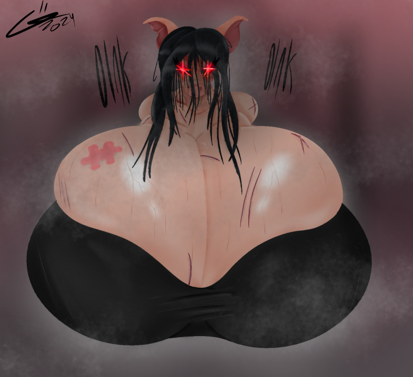 Rule 34 – amanda young big breasts bodily fluids bra breast squeeze breasts bust portrait clothing dead by daylight domestic pig female floppy ears glowing glowing eyes hair hi res huge breasts human long hair mammal mask musk musk clouds pig (dead by daylight) portrait saw (movie) scar snout solo suid suina sus (pig) sweat sweaty breasts tattoo text tight clothing underwear voidbeerfloat wearing mask | 9348785