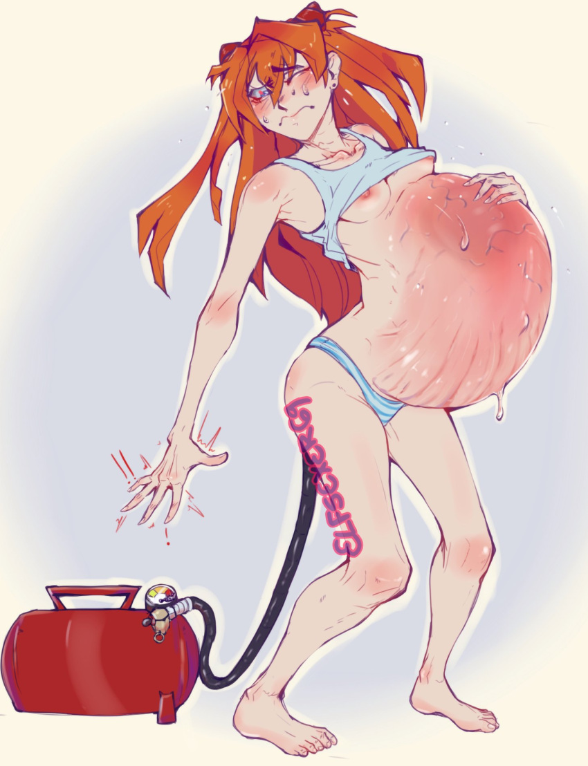 Rule 34 - About To Burst Air Inflation Asuka Langley Sohryu Belly Expansion Belly  Inflation Breasts Elfsexer69 Inflation Inflation Fetish Neopn Genesis  Evangelion | 9240600