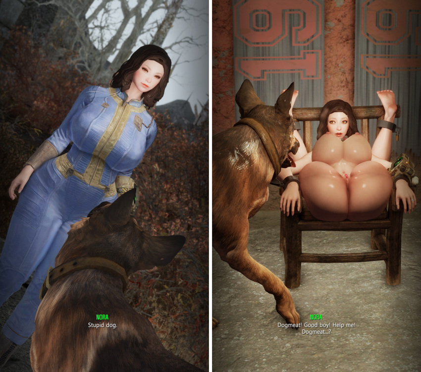 850px x 750px - Rule 34 - 2koma Bethesda Softworks Bondage Furniture Bound To Chair Dogmeat  Fallout Imminent Rape Nora (fallout 4) Nude Female Sole Survivor (female)  Vault Dweller Vault Suit | 9319650