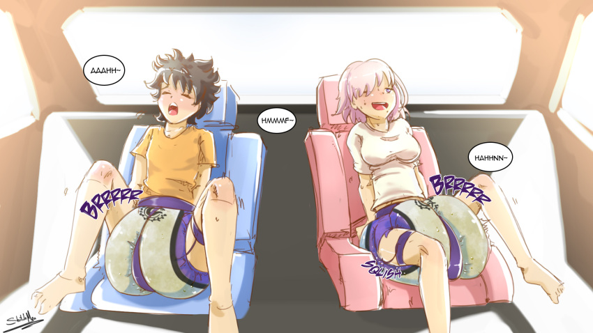 Rule 34 – abdl black hair blue eyes car seat cum in diaper diaper diaper fetish fate/grand order fujimaru ritsuka (male) legs apart mash kyrielight orgasm face pink hair purple eyes ritsuka fujimaru road trip shirt only sketchmandl vibrator under clothes wet diaper | 8547530