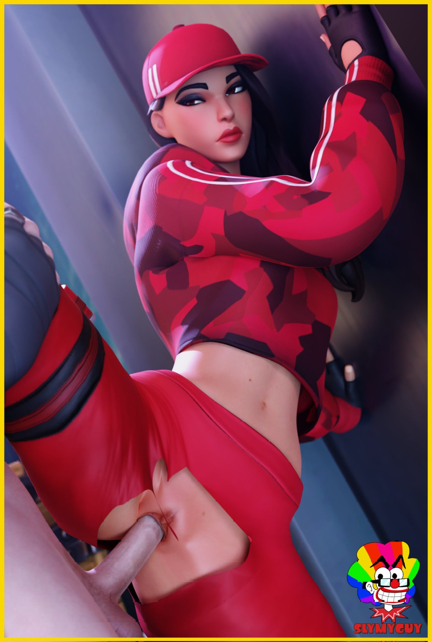 Rule 34 - 1girls 3d 3d (artwork) Female Fortnite Fortnite: Battle Royale  Frown Partially Clothed Female Penetration Penis Penis In Pussy Pussy  Ripped Clothing Ruby (fortnite) Sex Slymyguy Spread Legs Standing Sex