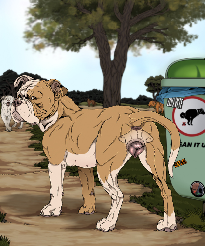 Rule 34 – amber eyes ambiguous gender anatomically correct anatomically correct genitalia anatomically correct pussy animal genitalia animal pussy artist name belly black nose brown anus bulldog button ears canid canine canine genitalia canine pussy canis detailed background dewlap (anatomy) dipstick tail dirt dog park domestic dog english bulldog female feral floppy ears fur genitals glistening glistening genitalia glistening pussy grass group hi res jowls kodaac mammal markings mastiff molosser multi nipple multicolored body multicolored fur nipples outside park pink pussy plant presenting presenting pussy prohibition sign pussy raised tail rear view signature solo focus standing sticker tail tail aside tail markings tan body tan fur tan tail trash can tree two tone body two tone fur whiskers white belly white body white fur white tail tip | 9380700