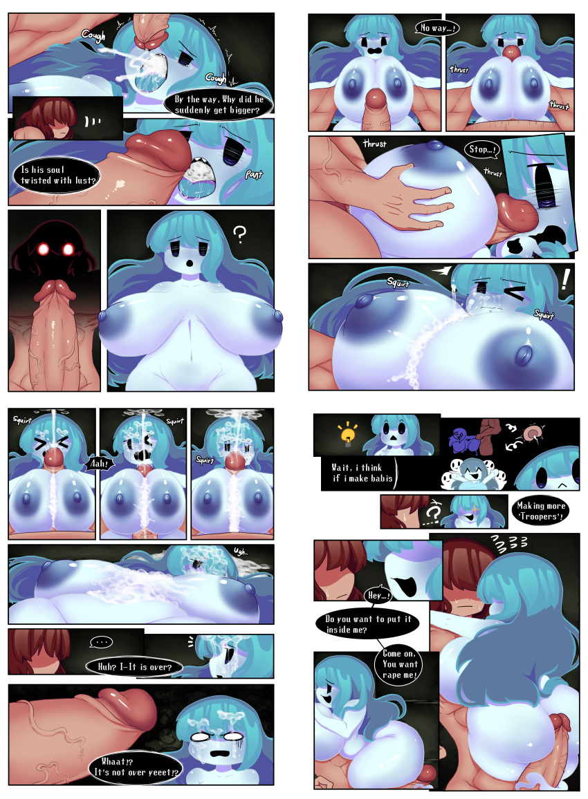 Rule 34 – breasts clothes ripping cum between breasts cum in mouth ghost ghost girl huge breasts monster girl paizuri shirt pull spooky’s house of jump scares spooky (shojs) titjob whitewo1f | 9334698