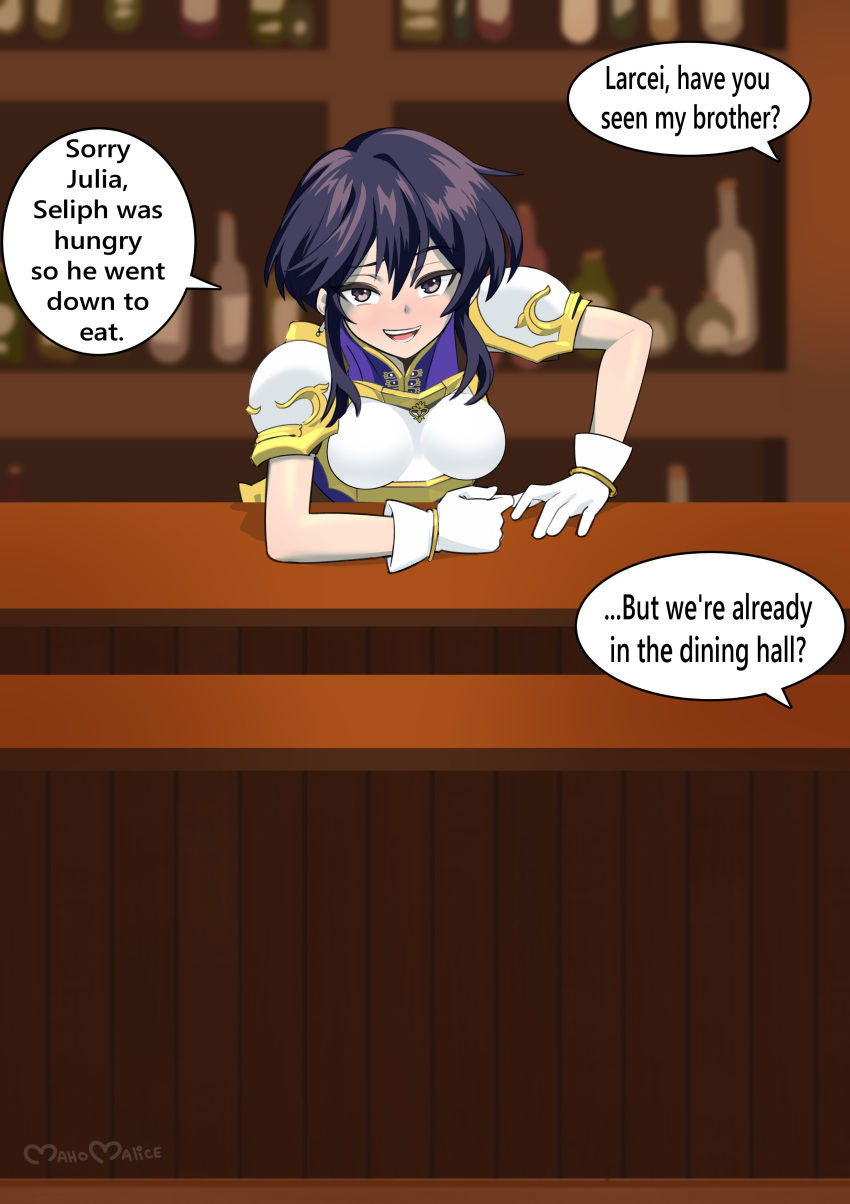 Rule 34 – 1boy 1girls absurdres armor bar (place) black hair blue hair breastplate clothed sex commission commissioner upload cunnilingus english text erection female female only female pubic hair fire emblem fire emblem: genealogy of the holy war gloves hand on another’s ass highres larcei (fire emblem) licking looking at viewer male pubic hair mmmalice nintendo oral penis pubic hair public indecency pussy pussy juice pussy juice trail seliph (fire emblem) shoulder armor sidelocks smile smug solo spread legs squatting standing standing cunnilingus stealth cunnilingus stealth sex straight testicles text tiptoes tongue unknowing bystander white armor x-ray | 9423637