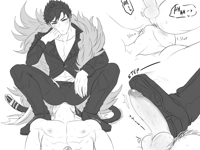 Rule 34 – 2boys abs anilingus ass lick belial belial (granblue fantasy) bulge bulge through clothing demon demon boy demon male dominant bottom dominant male domination eating ass erect penis erection faceless faceless male facesitting gay granblue fantasy incubus licking ass muscular muscular male penis stepping penis twitch revealing clothes sensitive sensitive penis stepped on stepping on male stepping on penis submissive submissive male submissive top tight clothing toumato toumator18 yaoi | 4672690